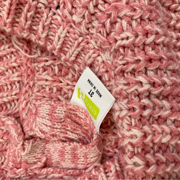 Crazy 8 3t Sweater Girls Crewneck - Picture 2 of 6